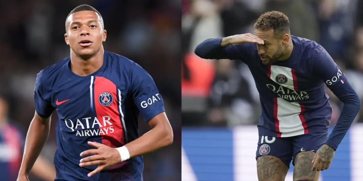 Both players shone playing together at Paris Saint-Germain