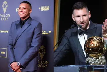 Both stars wore luxurious watches at the awards gala presented by France Football magazine.