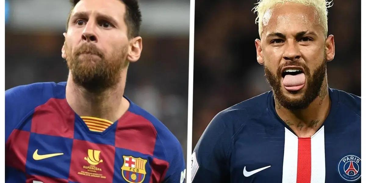 Both teams will be facing on Champions League round of 16 and this is the message from the Brazilian after knowing his rival.