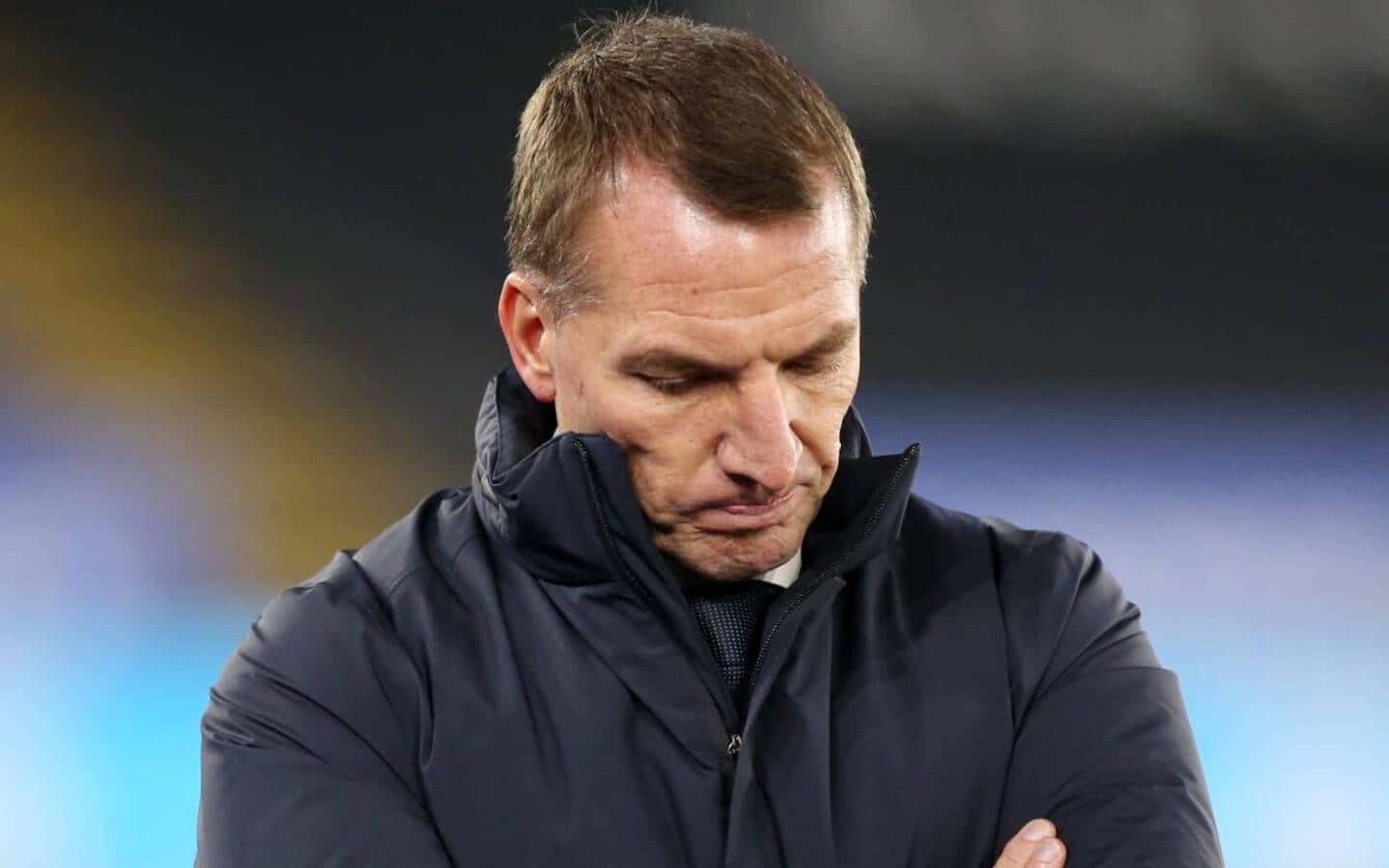 Brendan Rodgers' Leicester City have been performing woefully since he has been linked to Manchester United.