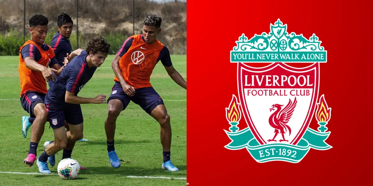 Brenden Aaronson has signed with Red Bull Salzburg. He has reasons to believe that he could end up in Liverpool.