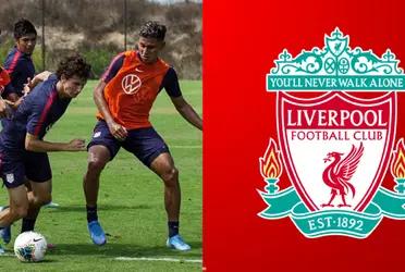 Brenden Aaronson has signed with Red Bull Salzburg. He has reasons to believe that he could end up in Liverpool.