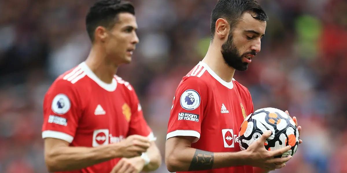 Bruno Fernandes missed only his second penalty for Manchester United and he apologised after that.