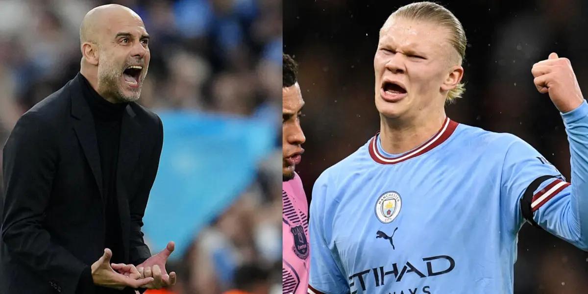 Bye Man City, where Haaland would join if they're relegated to second division