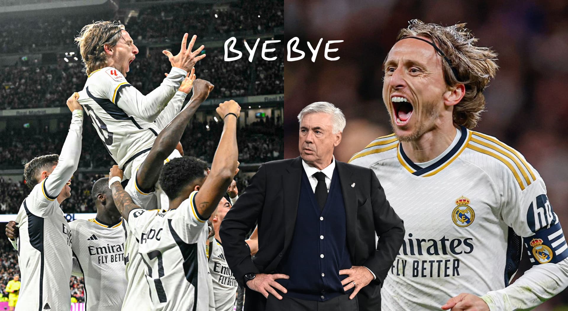 Bye Real Madrid, Ancelotti's words about Modric's goal against Sevilla