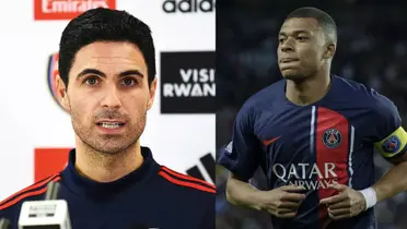 Bye Real Madrid? Mikel Arteta's words about Arsenal wanting to sign Mbappé