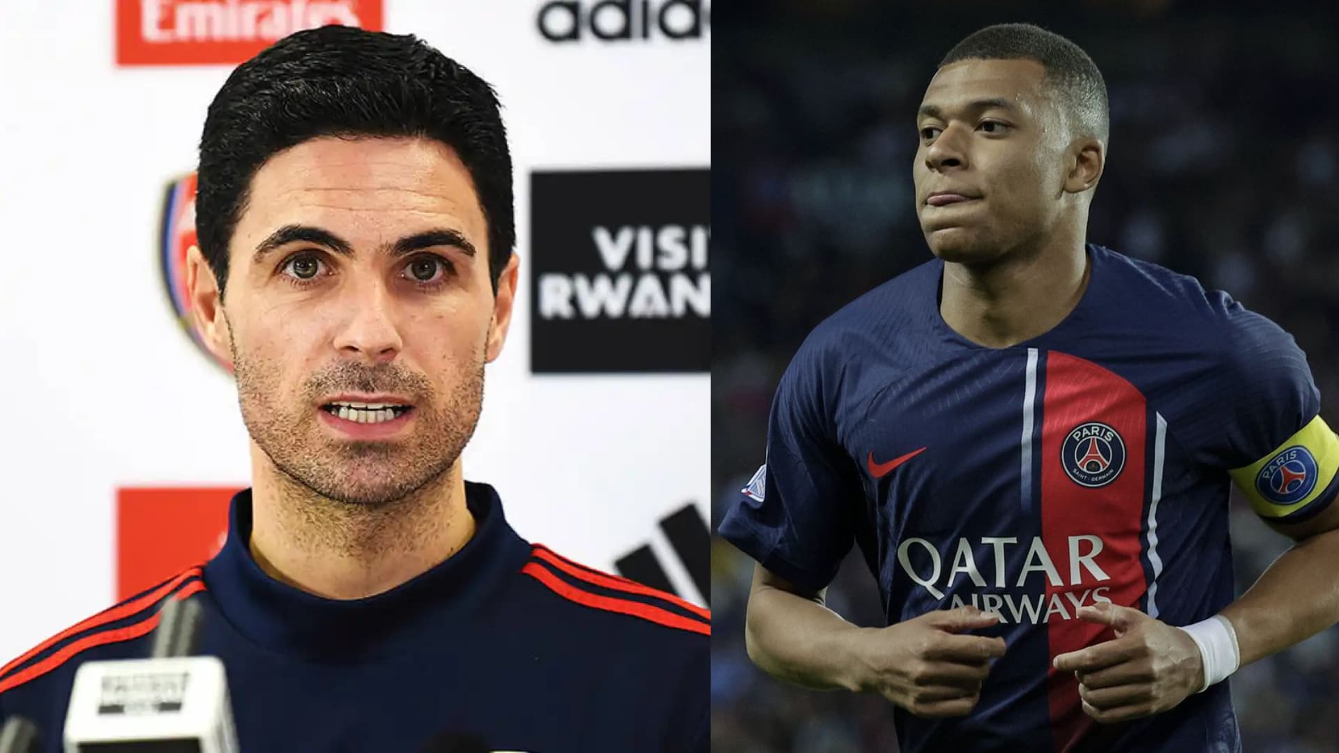 Bye Real Madrid? Mikel Arteta's words about Arsenal wanting to sign Mbappé