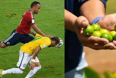 Camilo Zuñiga almost ended Neymar´s career, now he plants and sells fruits.