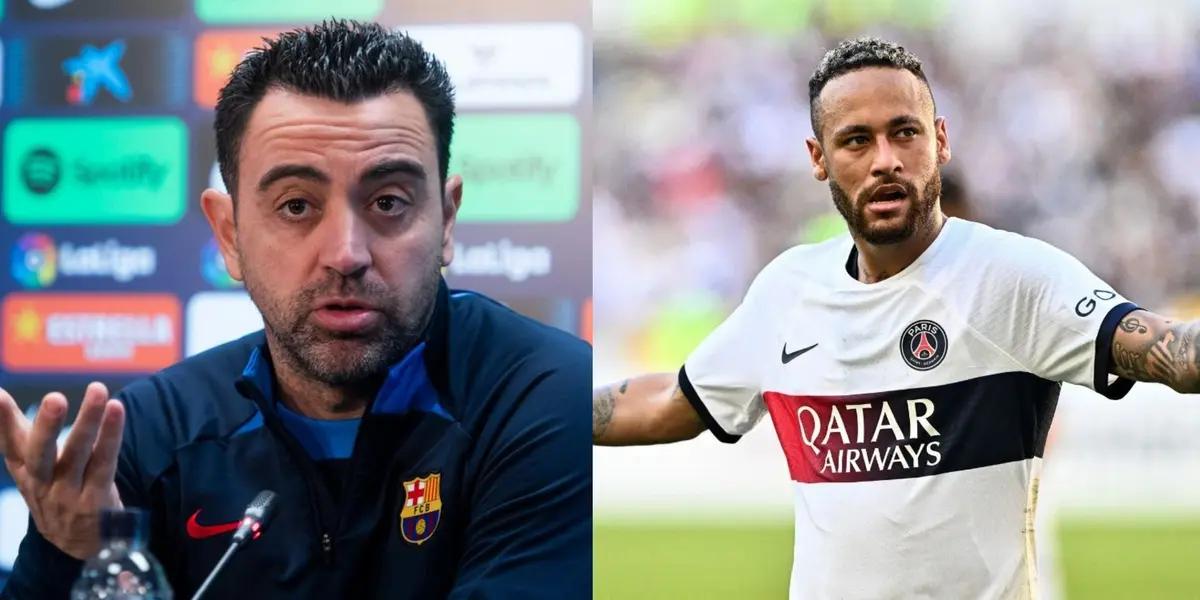 Can Barcelona sign Neymar Jr? This was the response of Xavi Hernandez.