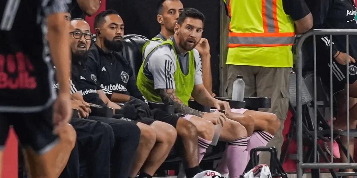 Can Leo Messi go to the bench in the next two games with his team?