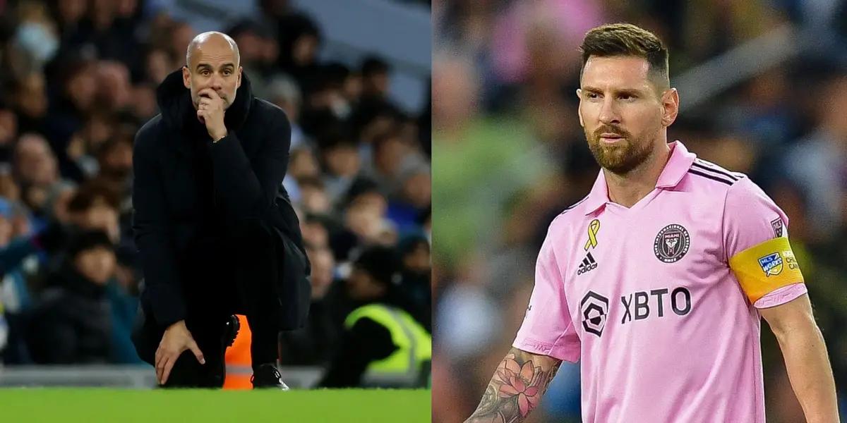 Can you imagine that Messi would have played for Guardiola's Manchester City?