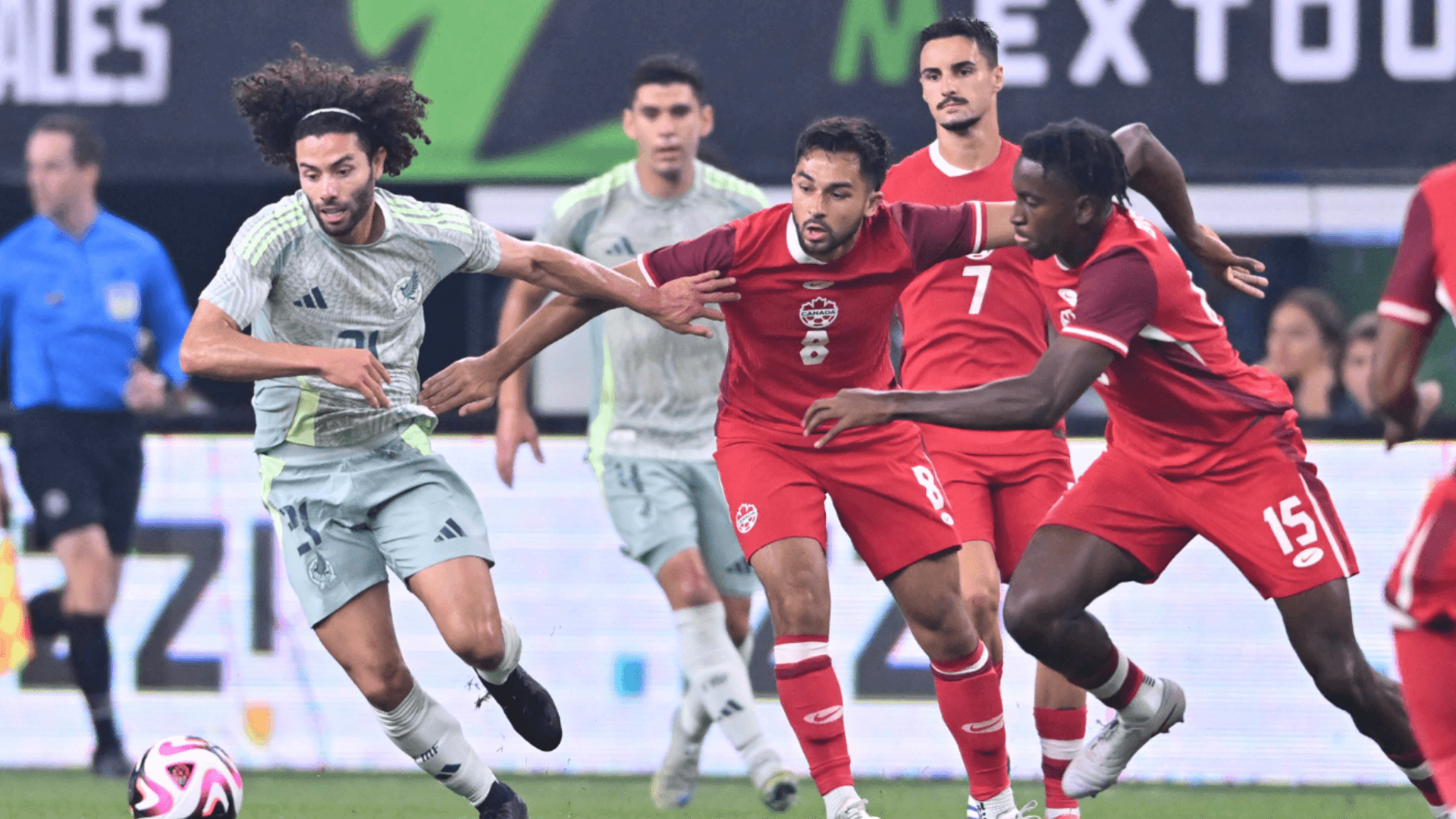 Canada vs Mexico match | Photo: @miseleccionmx