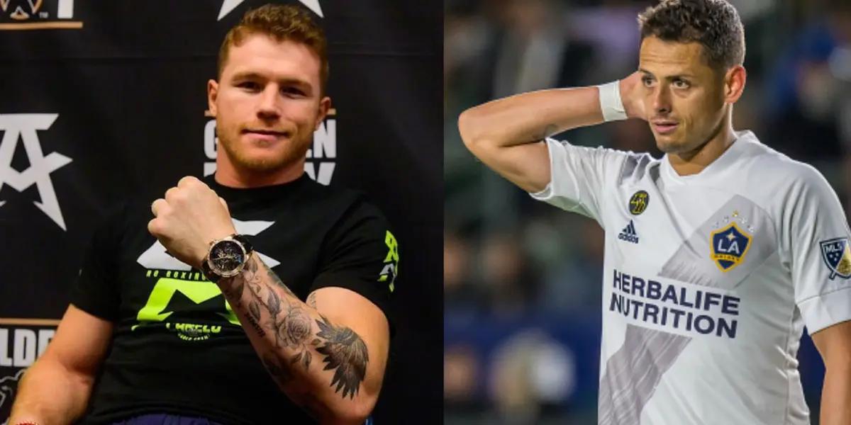 Canelo Alvarez has a historic fight with Callum Smith but one day he took time to attack one of the most famous phrases of Chicharito Hernandez.