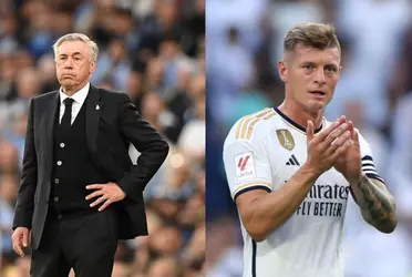 Carlo Ancelotti's request to Toni Kroos for 2024 that shocks the fans