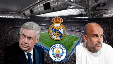 Carlo Ancelotti and Pep Guardiola will face off tomorrow in the Champions League at the Bernabeu.