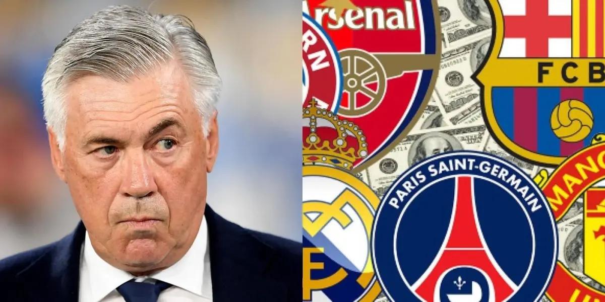 Carlo Ancelotti chose the club where he will never work