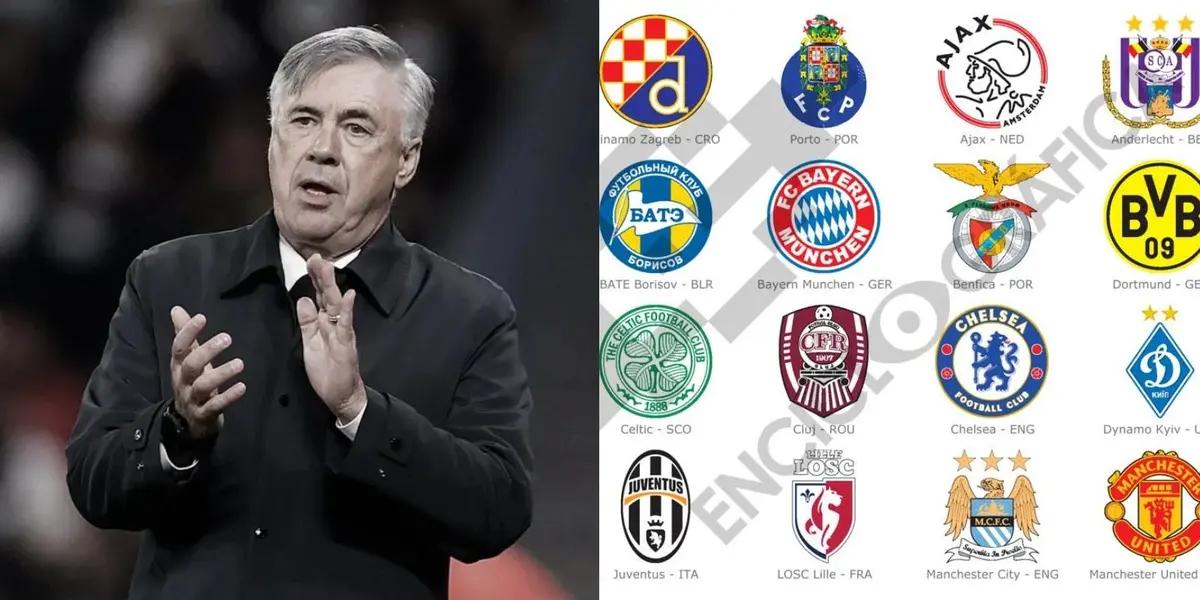 Carlo Ancelotti chose the two clubs he will never work for