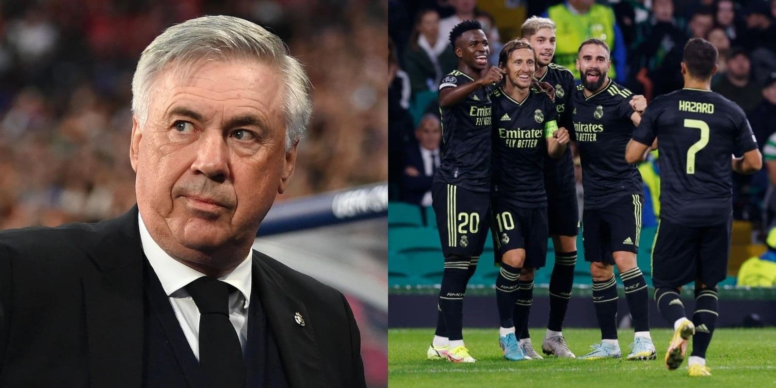 Carlo Ancelotti feels bad for his player and he apologizes to him for the lack of playing time.