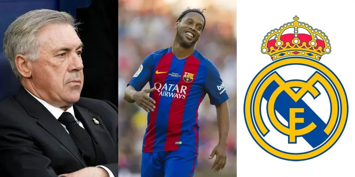 Carlo Ancelotti fired a player who was the new Ronaldinho and failed at Real Madrid