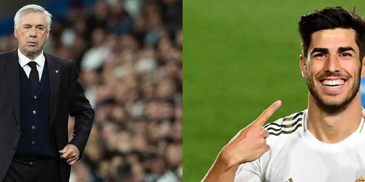 Carlo Ancelotti is happy a few days away from facing Chelsea in the Champions League