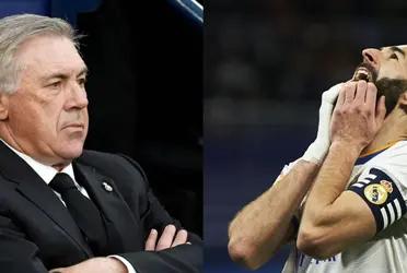 Carlo Ancelotti sent an unexpected message to Karim Benzema after leaving Real Madrid