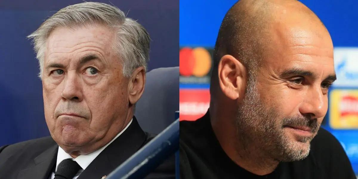 Carlo Ancelotti speaks ahead of the match against Pep Guardiola's Manchester City.