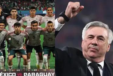 Carlo Ancelotti was able to see this player up close and was pleasantly surprised.