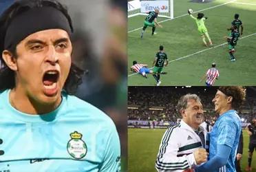 Carlos Acevedo's impressive save in Santos' last game