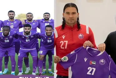 Carlos Gullit Peña has not made his debut with Al Dhaid and already has his first problem in the UAE