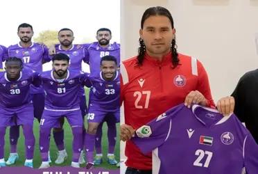 Carlos 'Gullit' Peña is in the United Arab Emirates and while his team was playing the privilege given to him by the owners of the Club