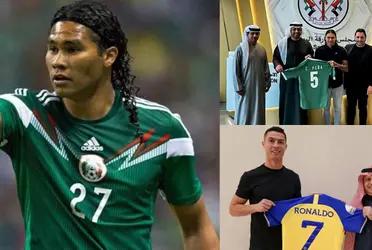 Carlos Peña has signed for a team in the United Arab Emirates, he will have a ban that Cristiano Ronaldo also has