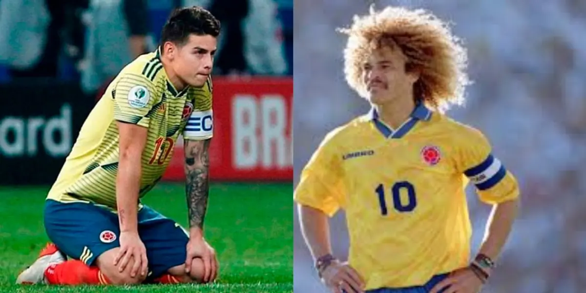Carlos Valderrama was one of the best players in history and that is why the MLS honored him and exposed James Rodriguez in their dispute over who was the best Colombian in history