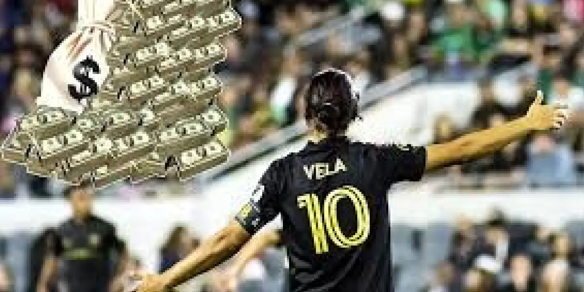 Carlos Vela earns 6.3 million dollars annually, that's about $ 525,000 a month