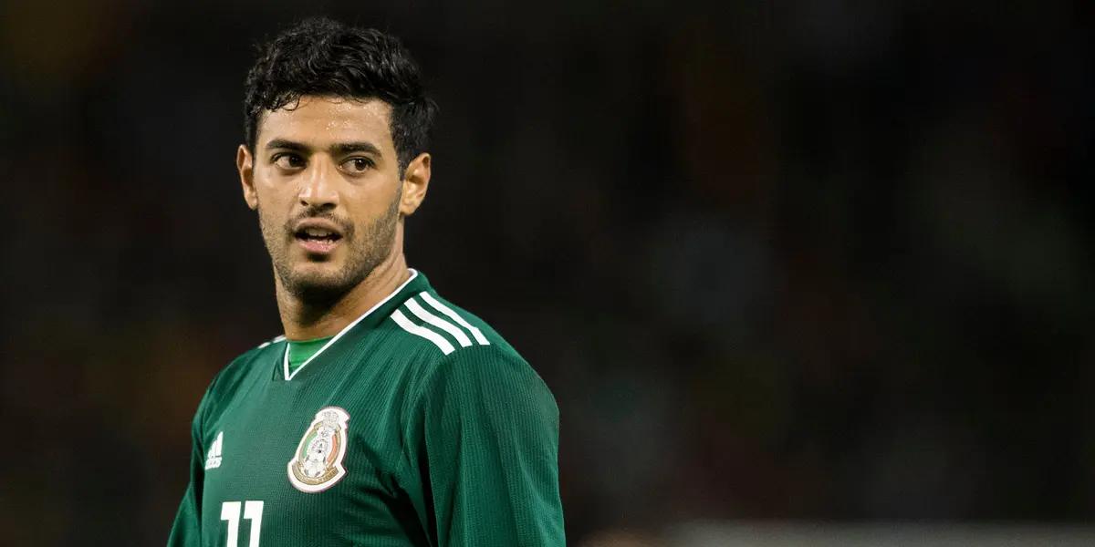 Carlos Vela hasn’t played with El Tri since 2018.