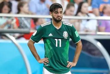 Carlos Vela hasn’t played with El Tri since 2018.