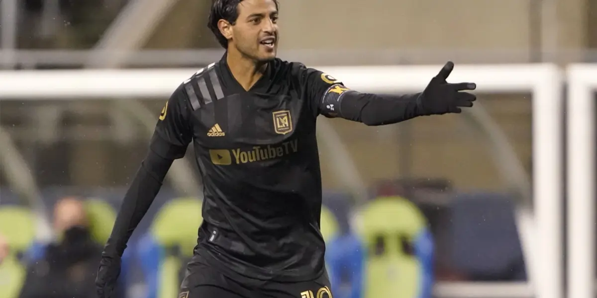 Carlos Vela is in the last months of his contract and was discouraged by the bad moment his team is going through. Los Angeles FC has a bad streak and is about to be out of the playoffs.
