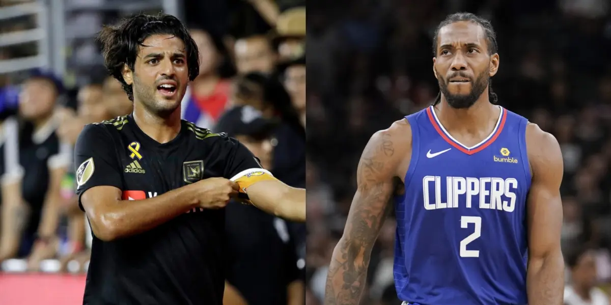 Carlos Vela is recovering from a knee injury. Yesterday, Kawhi Leonard became tendency in social newtwork after a curious comparison with the Mexican.