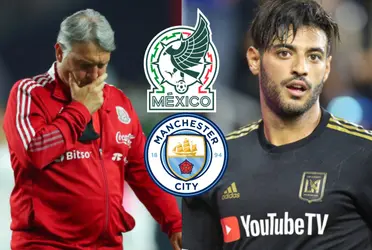 Carlos Vela may say goodbye to the Mexican national team for good; his replacement signed with Manchester City 