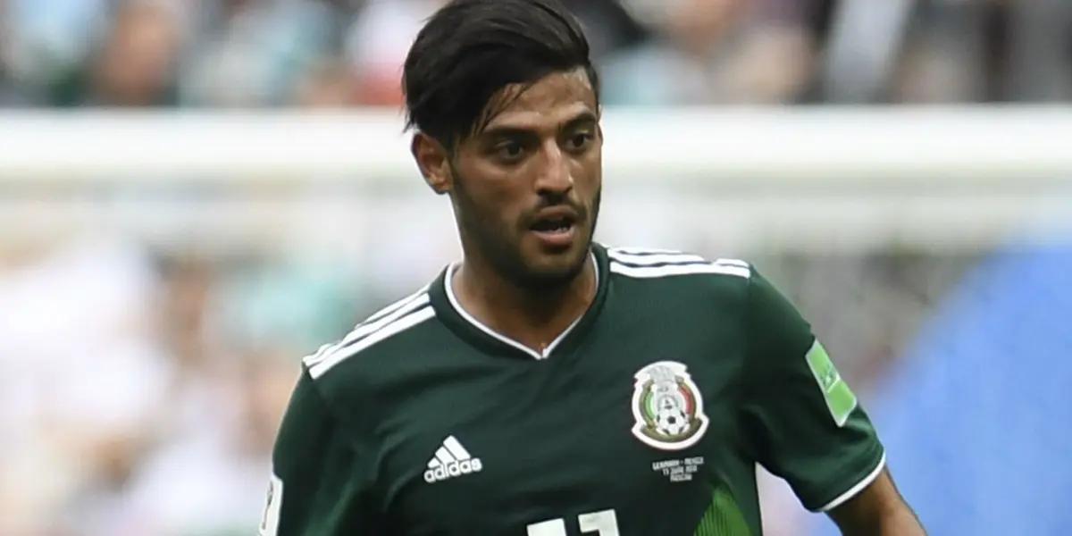 Carlos Vela recently announced his retirement fro El Tri.