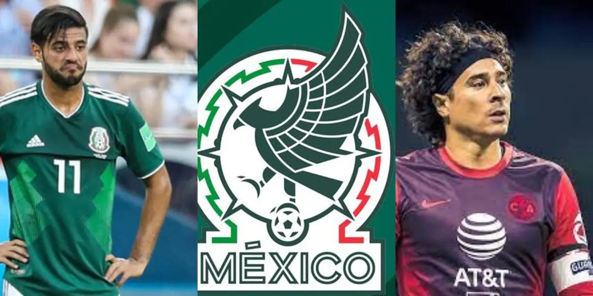 Carlos Vela simply breaks it and is a contribution, although there are still people who do not want his return. They filter the list of players they want at 10