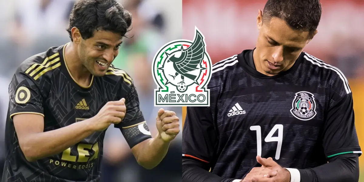 Carlos Vela surprises and slaps Chicharito now that he wants to join the World Cup Qatar 2022.