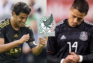 Carlos Vela surprises and slaps Chicharito now that he wants to join the World Cup Qatar 2022.