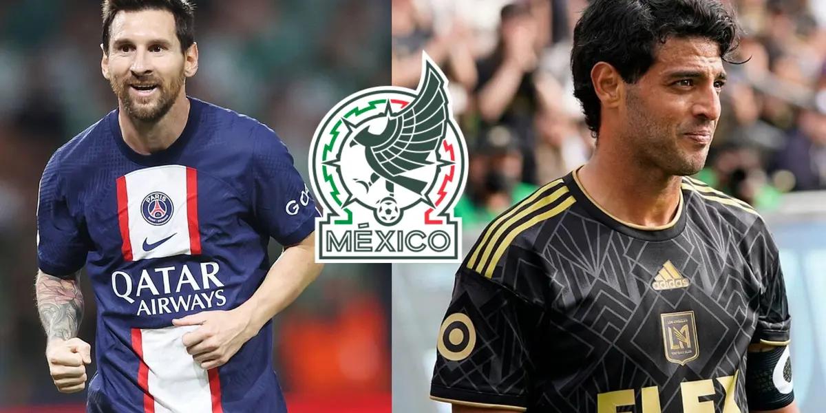 Carlos Vela will not be in Qatar 2022, this is what Messi thinks about the Mexican player.