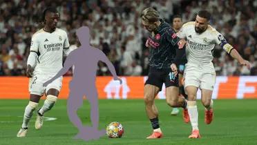 Carvajal battled with Jack Grealish in the Real Madrid v Man City match.