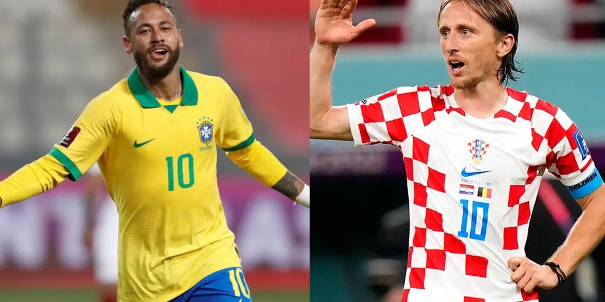 Casemiro and Modric swapped shirts and Brazil did not like it.