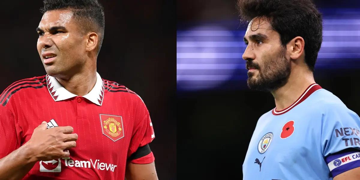 Casemiro's action that ended up being pardoned by the match referee