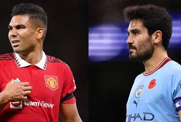 Casemiro's action that ended up being pardoned by the match referee