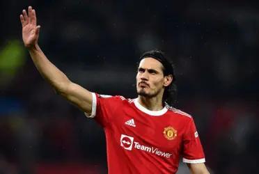 Cavani became a free agent after two years playing with Manchester United.
