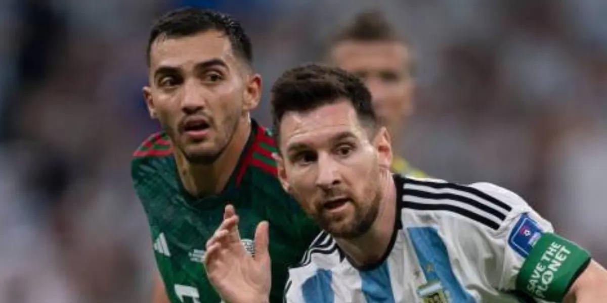 Chavez did not hesitate and exposed the one who trembled before Messi. That is why we lost to El Tri.