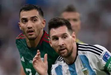 Chavez did not hesitate and exposed the one who trembled before Messi. That is why we lost to El Tri.